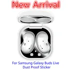 Металлический стикер от пыли для Samsung Galaxy Buds Live, чехол, аксессуары, защитная пленка, защитные бутоны от железной стружки