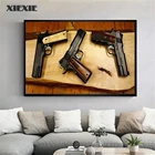 Современная Картина на холсте Cabot Guns Bb Air Gun оружие в военном стиле настенный художественный пистолет, постер для мальчика, спальни, гостиной, украшение для дома