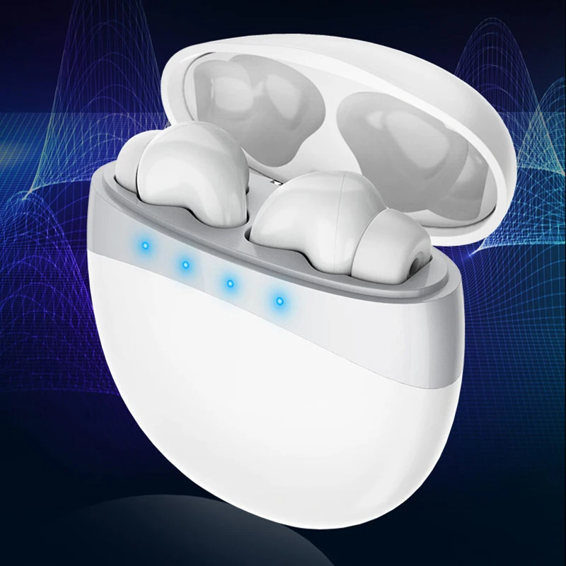 Фото Беспроводные наушники MJ1, TWS гарнитура с поддержкой Bluetooth 5,0, с интеллектуальным сенсорным управлением, 3D стерео, Hi-Fi, HD звонки №2