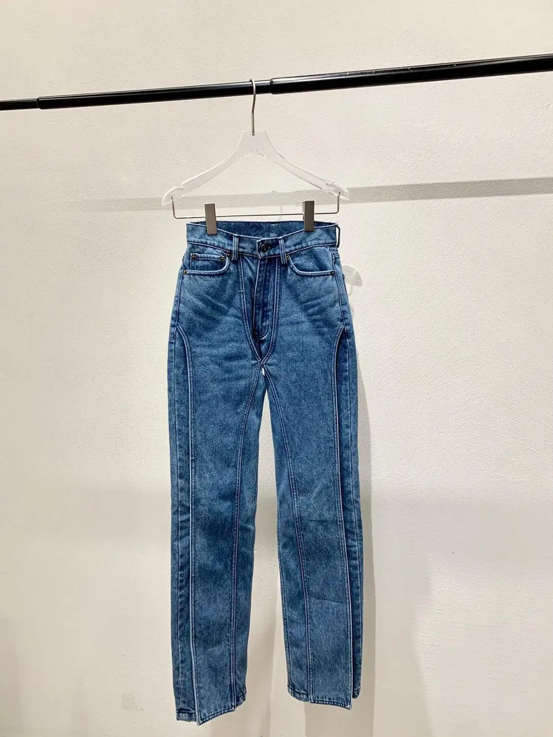 Luxury High 2021 Quality Women Blue Denim Pants Trouse For Ladies Causal Cowboy Jeans Ddxgz1 11.05