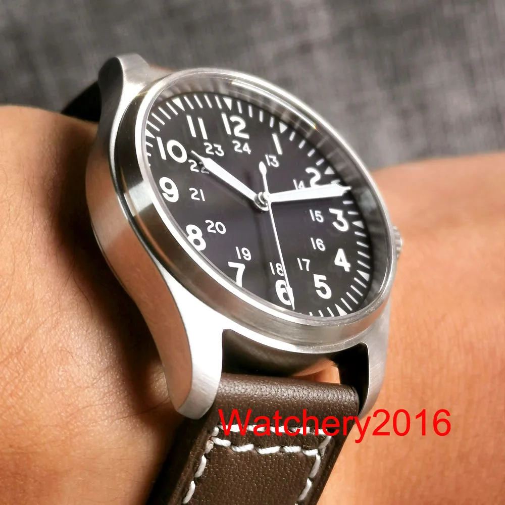 Мужские Водонепроницаемые зеленые часы с сапфировым стеклом 39 мм 200 м - купить по