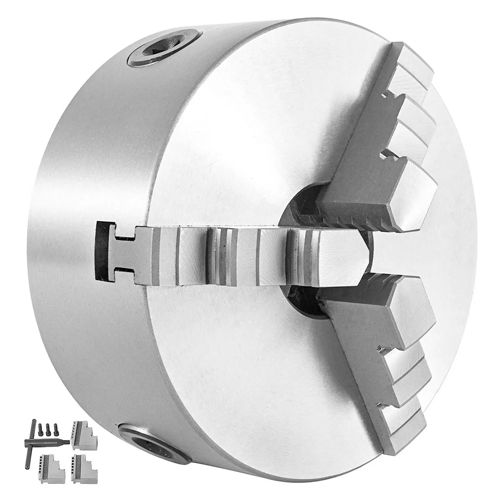 VEVOR 3 Jaws Manual Lathe Chuck Grinding Milling Machine K11-80 K11-100 K11-125 K11-130 K11-160 K11-200 K11-250 Self-Centering |