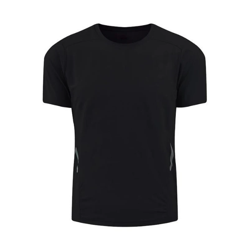 

NTW Male Female Kids Running T Shirt High Elastic Reflective Strip Boy Gym Kits Quick Dry Sport Shirt Girl Fitness Clothes