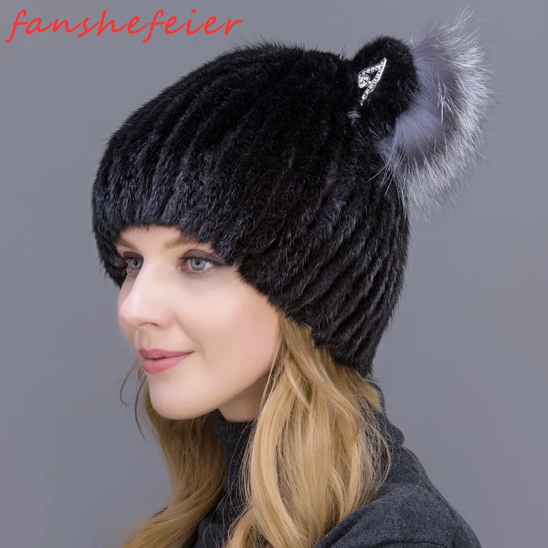 Новая мода хорошего качества женская зимняя Вертикальная ткацкая шляпа