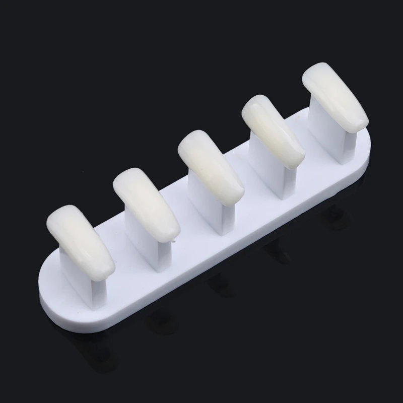 

3Pcs Plastic Exercise Nail Racks Lotus Seat Nail ArtPractice Frame with False Nail Tips Professional Tool Trainer