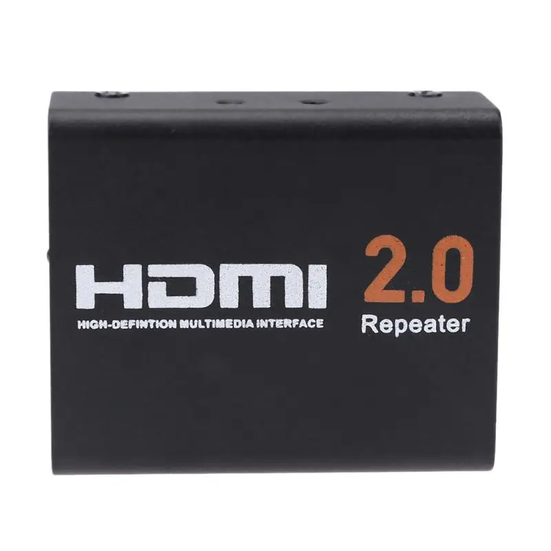 

2160P 1080P HDMI Extender 4K 3D Hdmi 2.0 Splitter Repeater Signal Amplifier Booster Adapter HDCP 2.2 EDID For HDTV Free Shipping