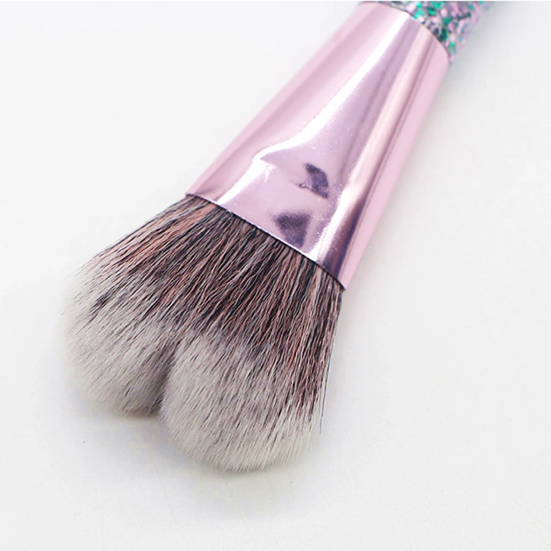 ZZDOG 1 шт. Персонализированная большая пушистая Кисть для макияжа акриловая