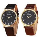 Часы наручные мужские кварцевые с кожаным ремешком, Элегантные классические спортивные аналоговые брендовые, # H