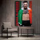 Ufc боксерская Спортивная Картина на холсте Conor Mcgregor плакаты и печать Современная Настенная картина для гостиной