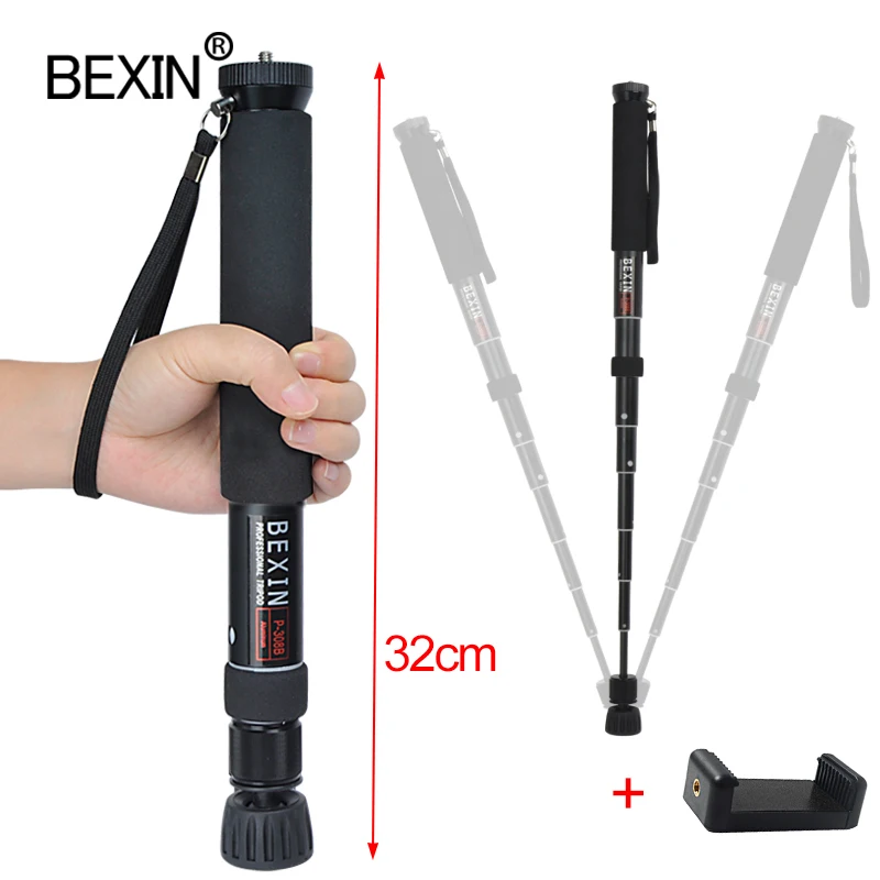 

Штатив BEXIN, портативный легкий монопод для зеркальной камеры
