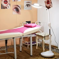110v220v pro 8x diopter 120 led magnifying floor stand lamp magnifier glass len facial light for beauty salon nail tattoo