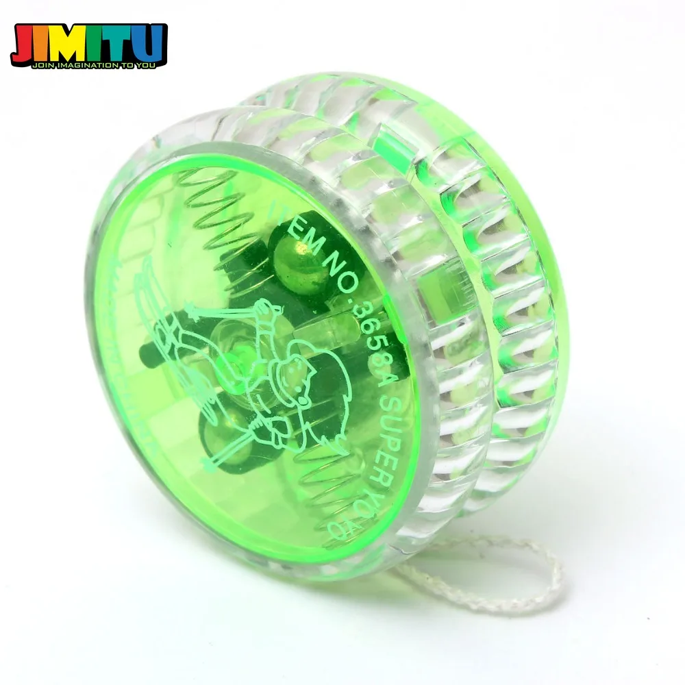 JIMITU детский светодиодный светильник yoyo Trick механизм сцепления детская игрушка скоростной шар Возврат Дети магическое жонглирование игрушка со струной