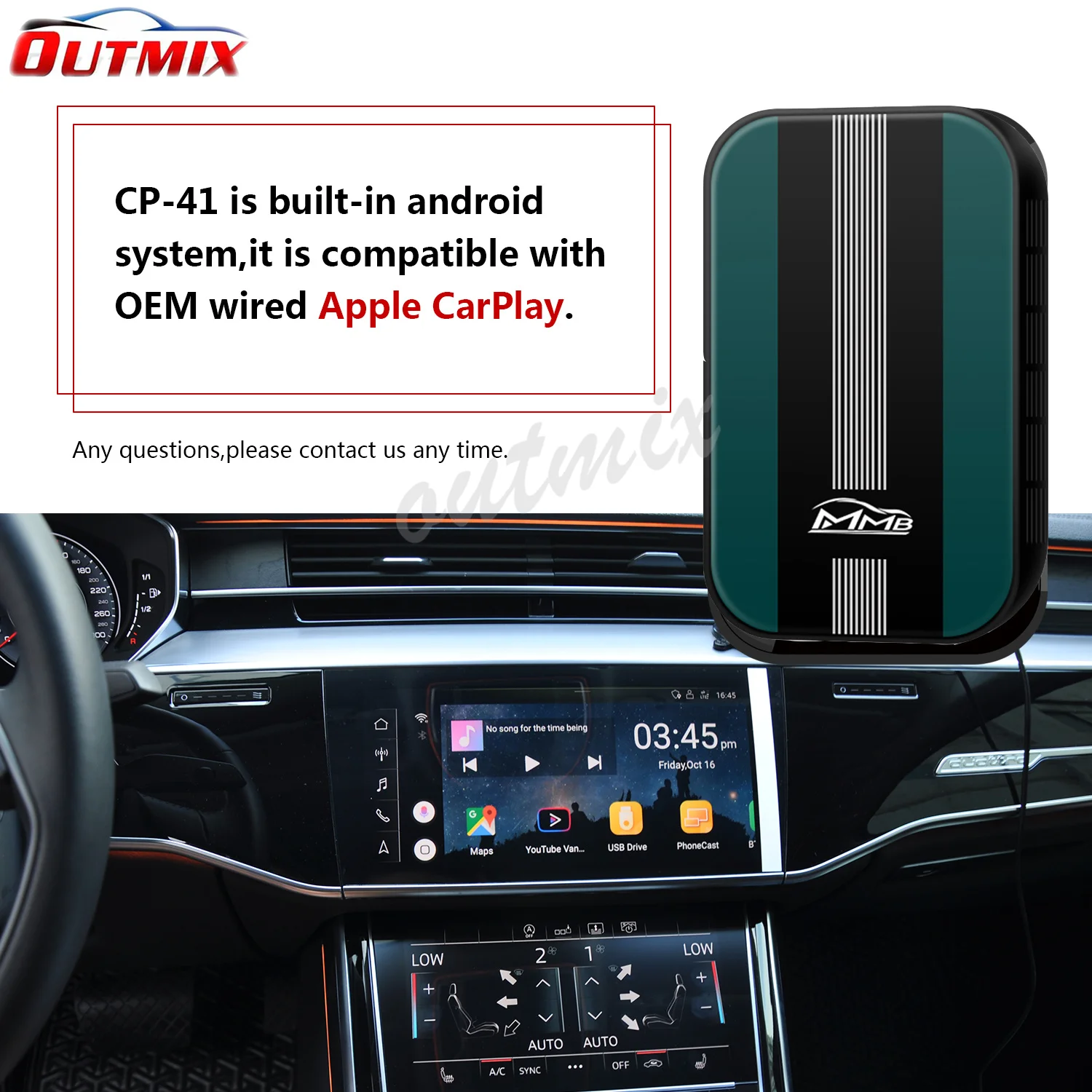 구매 자동차 무선 비디오 플레이어 뷰익 리갈 2018 2019 2020 안드로이드 Carplay 아이 박스 4 + 32G 아이폰 캐스트 미러링 애플 TV GPS 박스