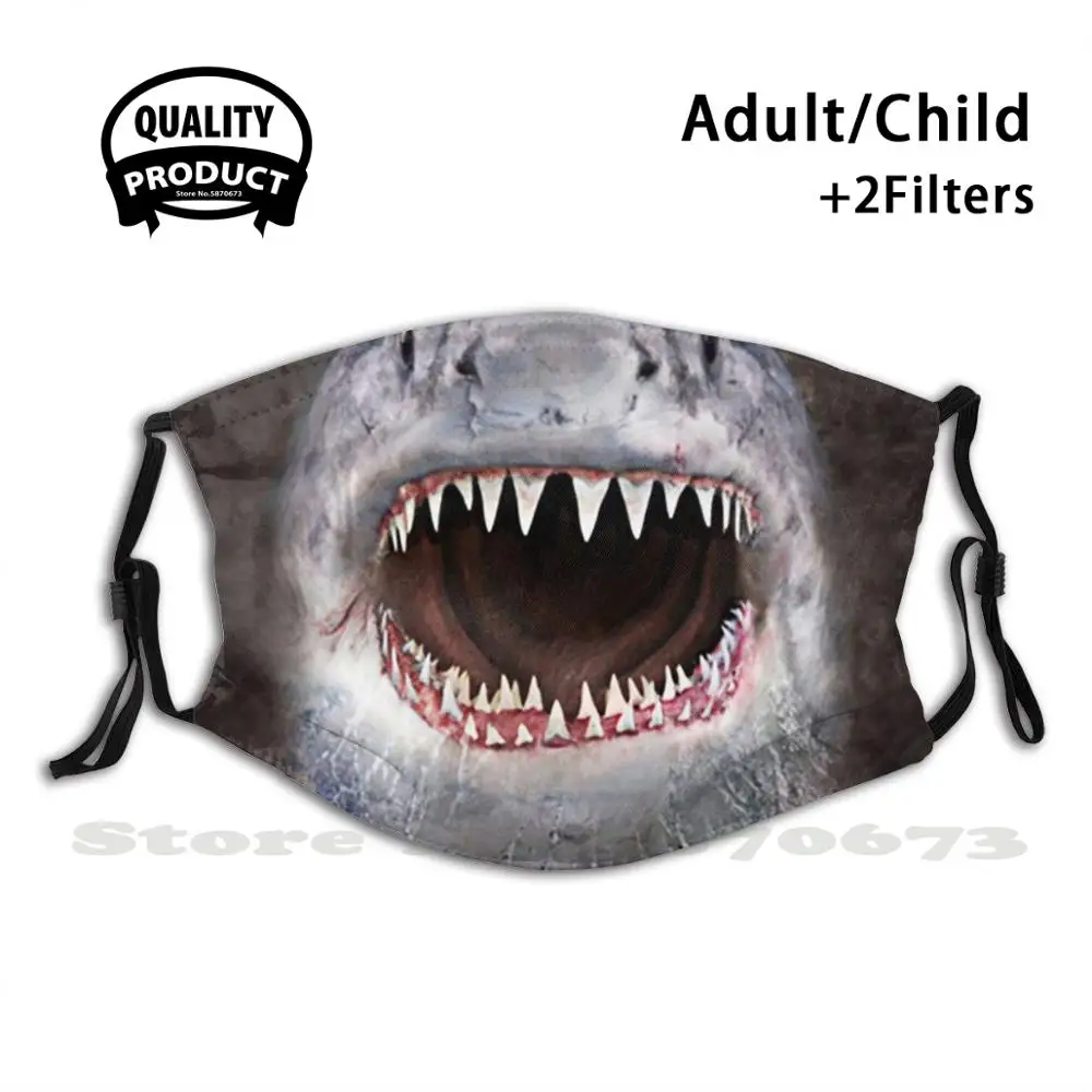 

Mens Womens Face Shark 3D Gift Fashion Protective Masks Face Shark 3D Shark 3D Mens Womens Face Shark Face Shark Face Shark
