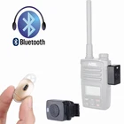 Портативная мини-гарнитура Bluetooth KM крошечные наушники BT ручные маленькие беспроводные наушники для Baofeng 888S UV5R Ksun RETEVIS