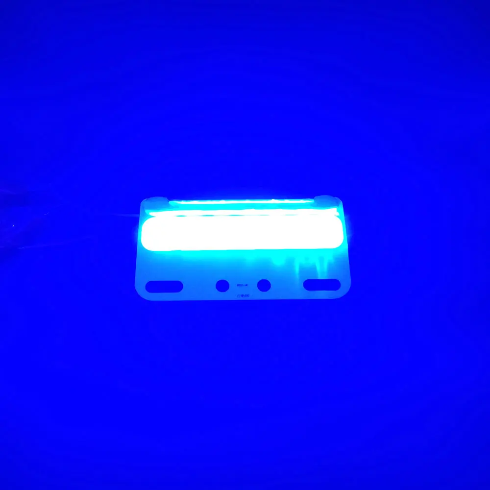 Blue 1pcs Новое поступление, светильник для грузовика, COB сигнальная лампа, 24 В, светодиодный светильник, для поворота грузовика, стробоскопы, декоративная лампа для грузовика, водонепроницаемая, 5 цветов - Испускаемый цвет: Blue 1pcs
