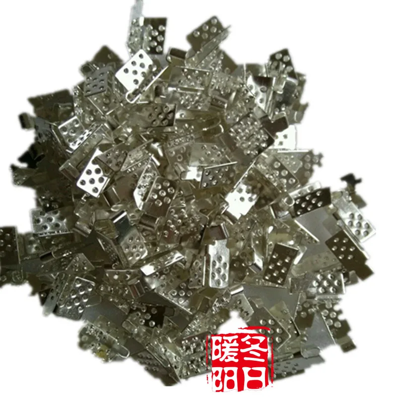 Зажимы для подогрева пола специальные Серебристые соединители Minco Heat