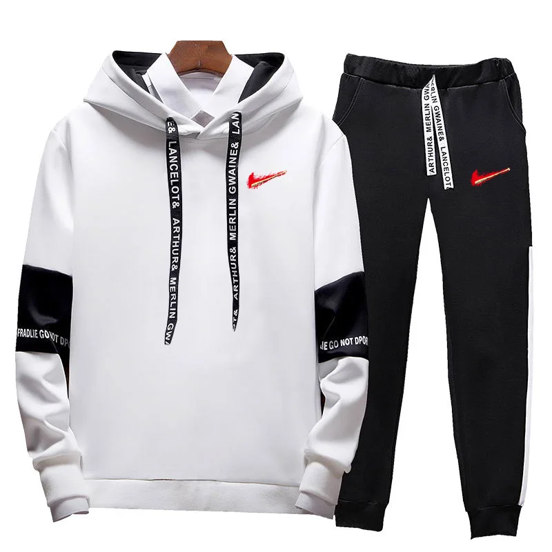 Sport Suit Men Quick Dry Sports Suits Loose Tracksuits Mens Winter Autumn Fitness Running suits Set New Jogging Tracksuit - Цвет: Photo Color