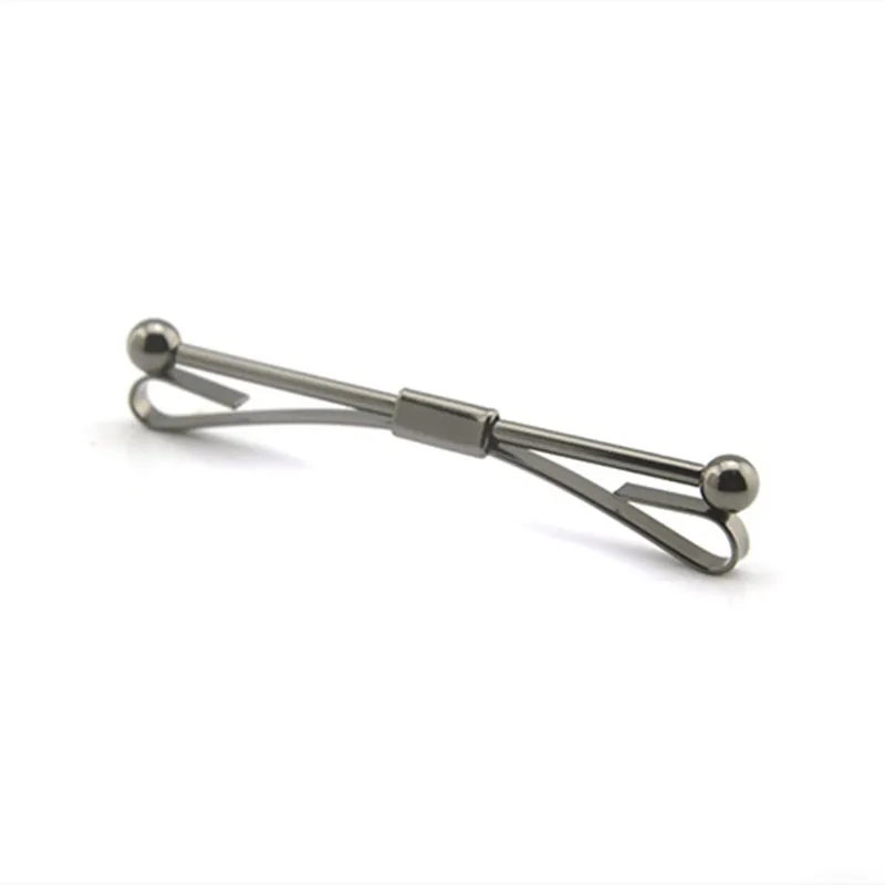 Комплект из 2 предметов рубашка с галстуком булавка для галстука воротника зажим