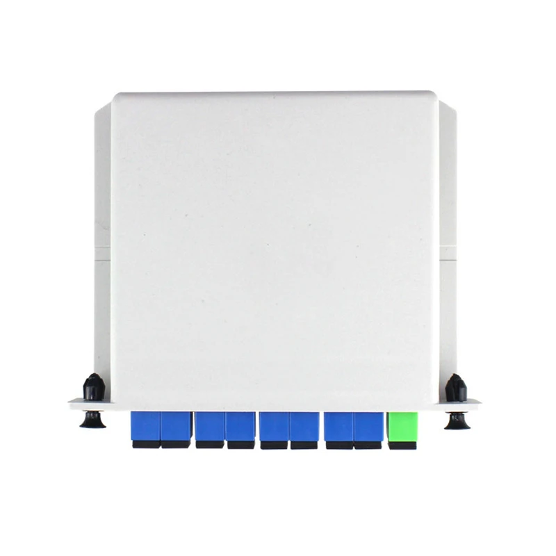 

Fiber Optical PLC Plug-in Branching Device 1 To 8 Beam Splitting Box Splitter 50dB