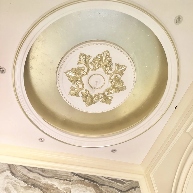 Оптовая продажа имитация золотых листьев Тайваньская фольга из сплава цвет