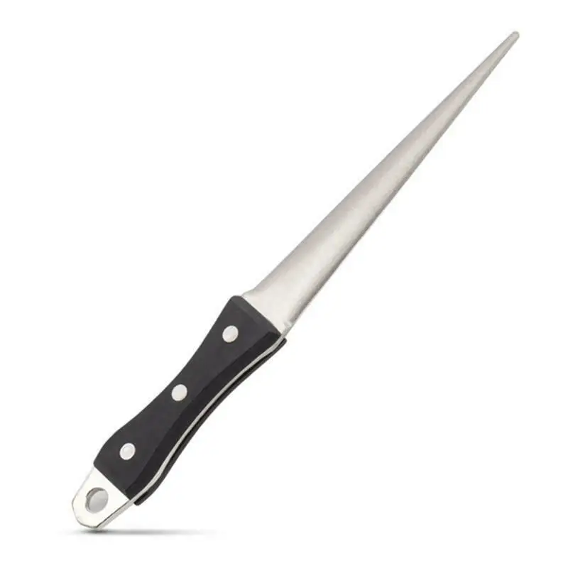 

Professional Stainless Steel Knife Sharpening Tool Stick Chef Sharpener Abrader