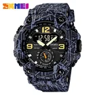 Наручные часы SKMEI мужские, военные, цифровые, водонепроницаемые, с тремя циферблатами, со светодиодной подсветкой, хронограф, будильник 2020