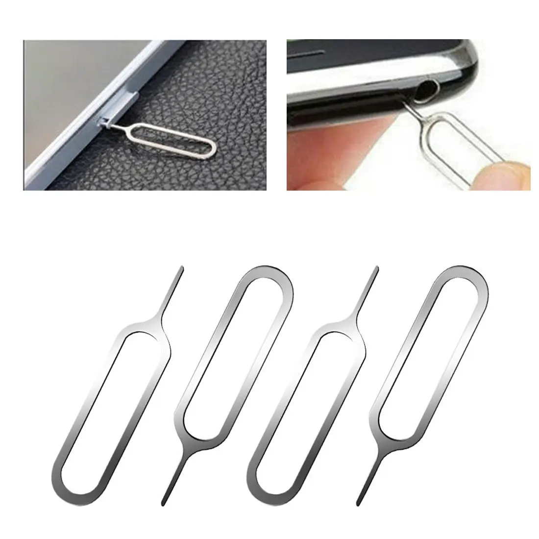 

100 шт., набор штырей для извлечения Sim-карты телефона