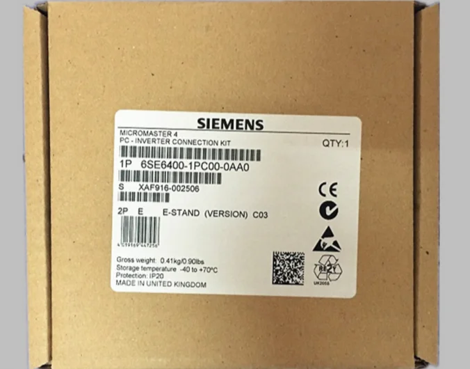 6SE6400-1PC00-0AA0 6SE6 400-1PC00-0AA0 New Siemens PC Inverter Connection Kit | Инструменты