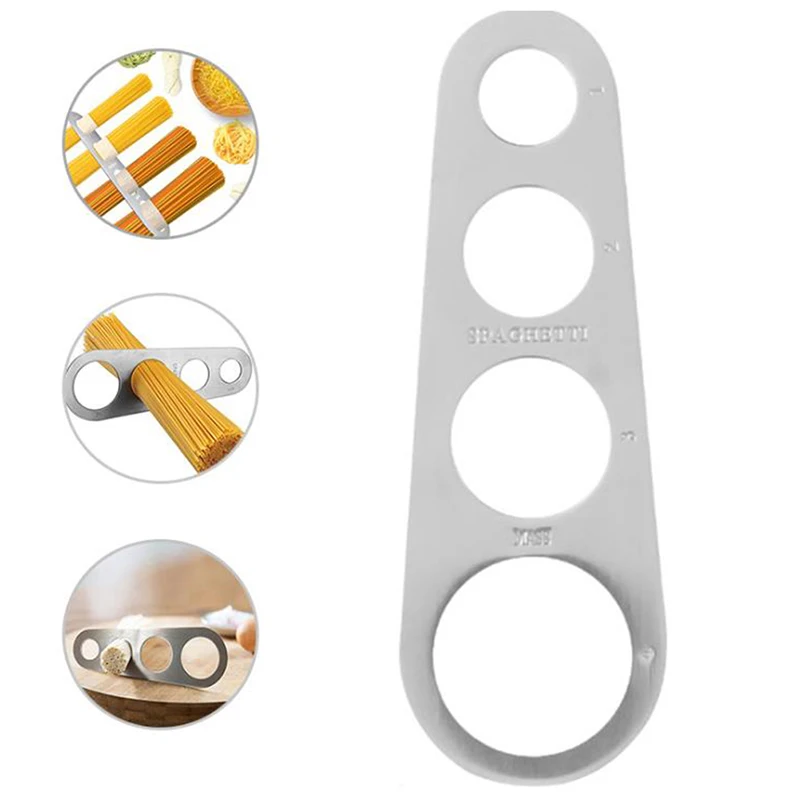 Легкая очистка макаронных изделий линейка измерительный инструмент 4 порция из