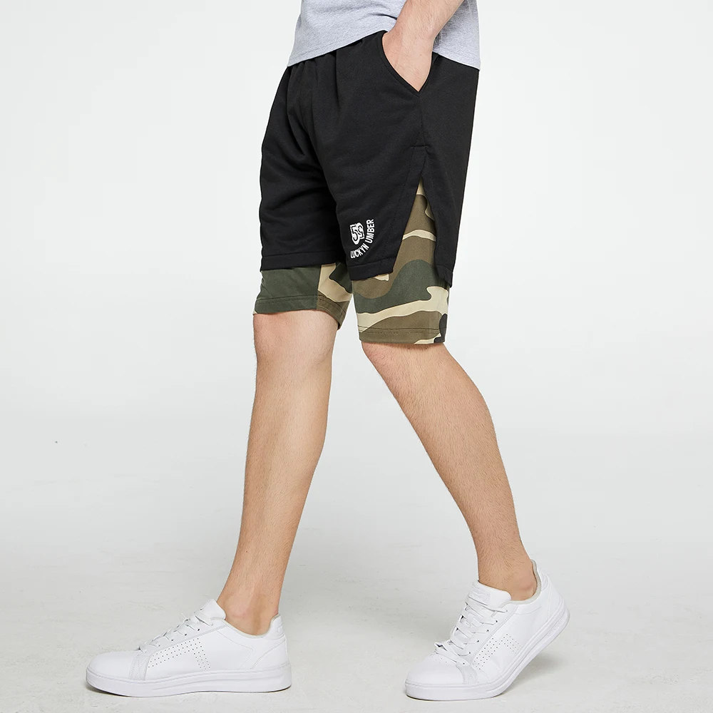 Мужские шорты для бега размера плюс новинка 2020 мужские спортивные s 2 в 1