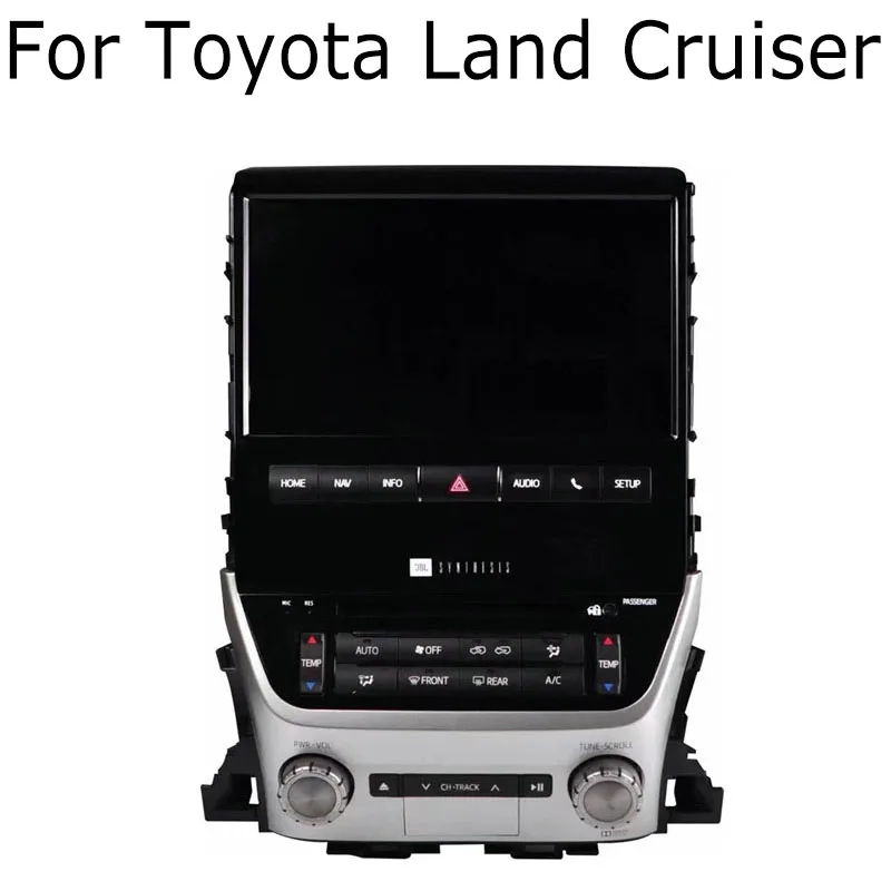 Автомобильный мультимедийный плеер CarPlay для Toyota Land Cruiser J200 LC200 200 JBL GXR VXR 2008 ~ 2021 LG NAVI