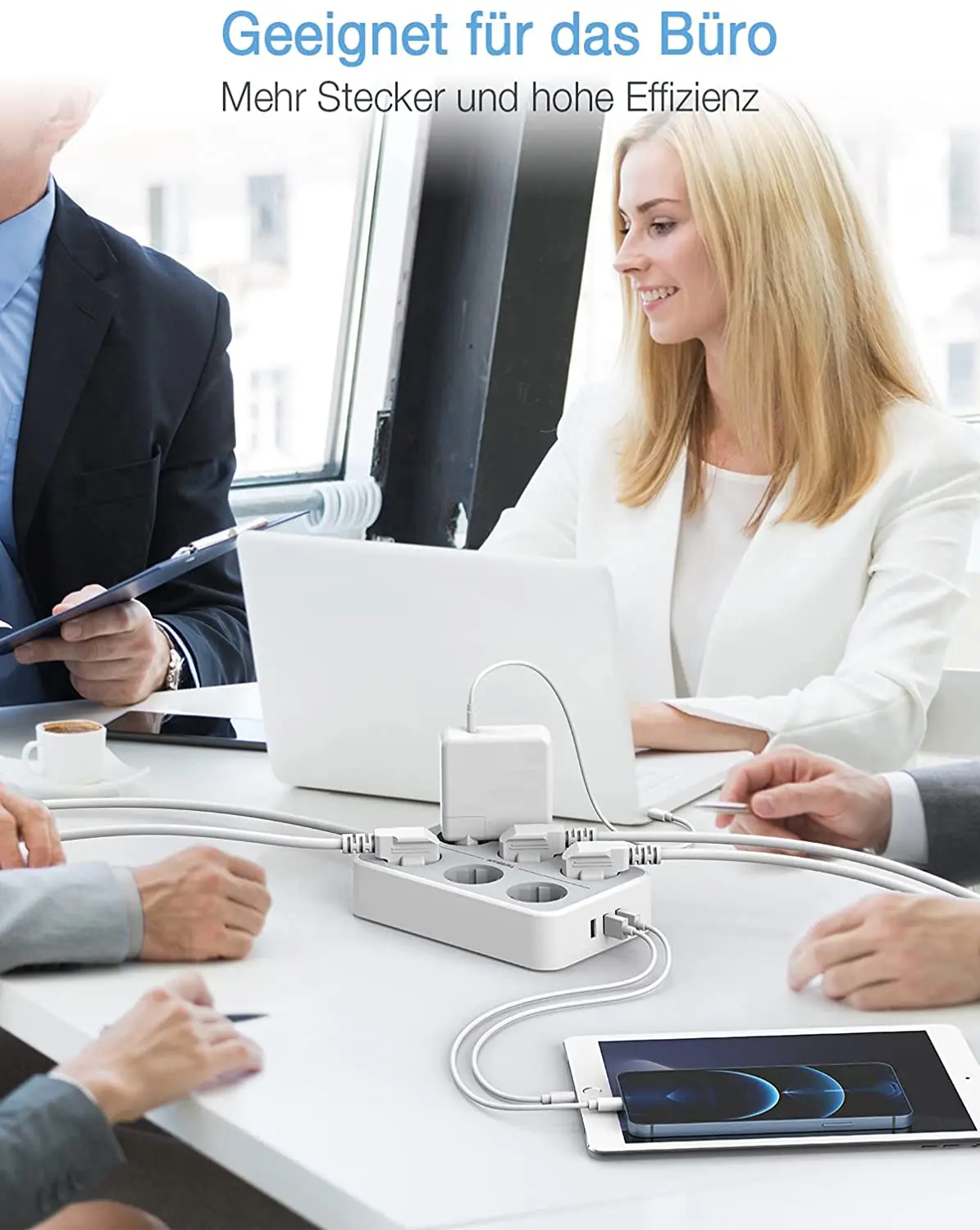 Удлинитель сетевой с 3 USB портами и евровилкой 2 м|Вилки розеткой| |