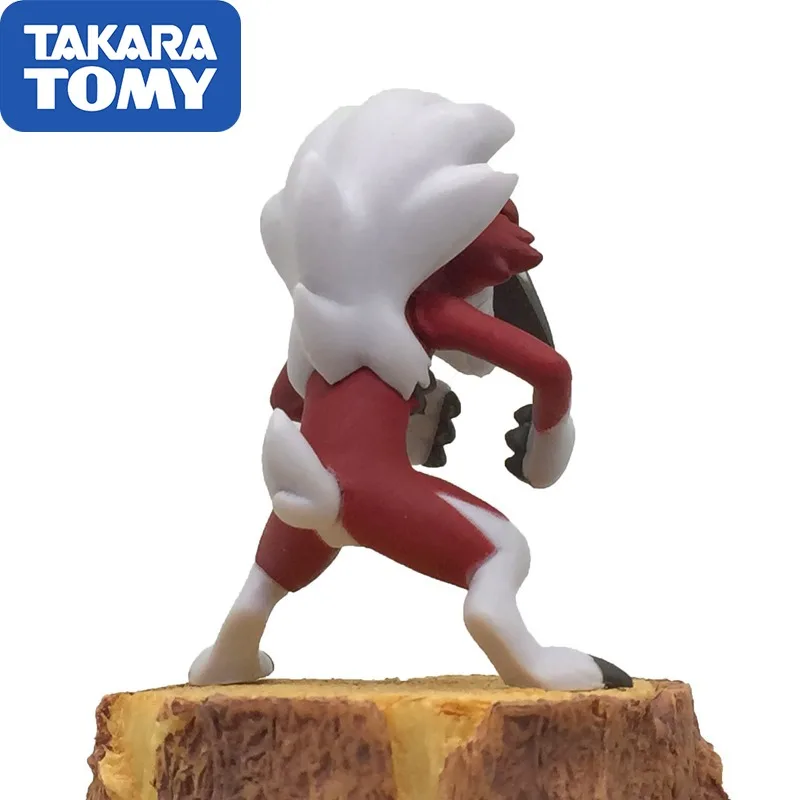 Оригинальная кукла-Покемон строительная игрушка модель Lycanroc коллекционные