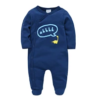 infant baby boys footies newborn baby clothes rompers full sleeve baby girl clothes roupas de bebe cotton outwear spring pajamas