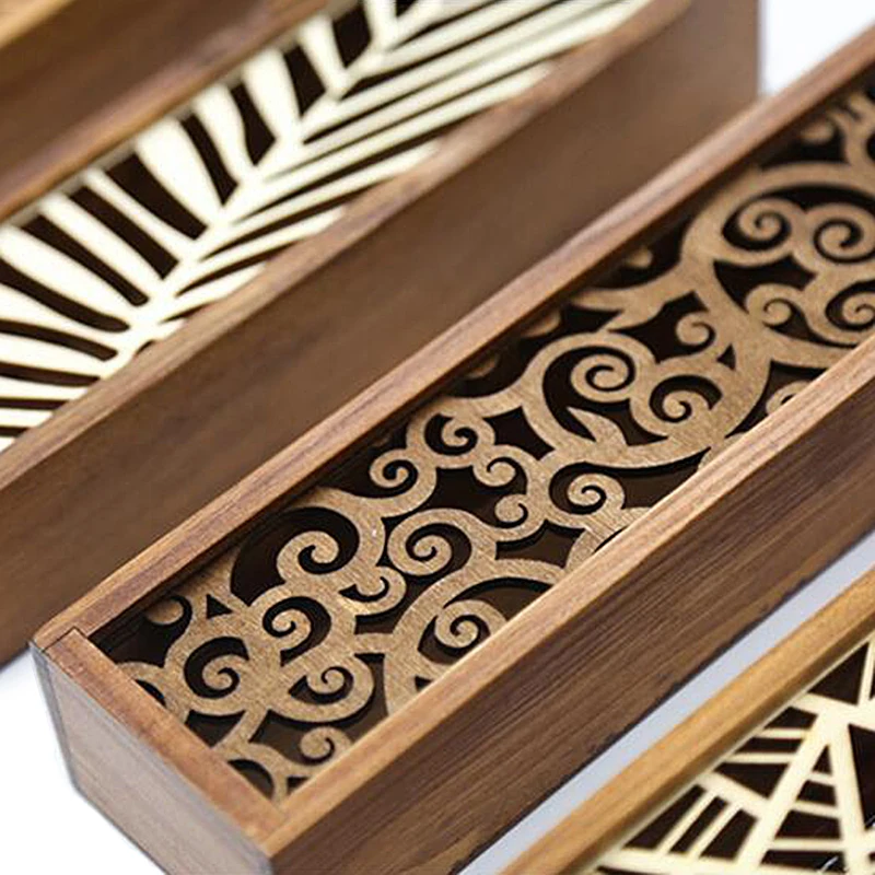 Классические деревянные Пеналы открытые коробки органайзер для хранения