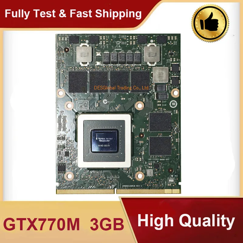 Оригинальная видеокарта GTX770M GTX 770M для MSI GT60 GT70 GT780 16F3 16F4 1762 1763 GX680 GT683DX 100%