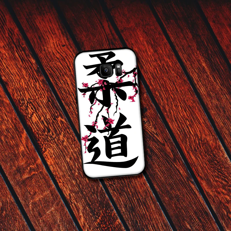 Японский Бусидо дух Мягкий силиконовый чехол для телефона Samsung Galaxy S6 S8 край S7 S9