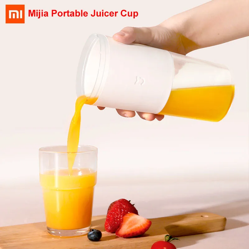 Портативный миксер Xiaomi Mijia кухонный мини комбайн с разъемом Type C для сока | Смарт-гаджеты -1005002352695718