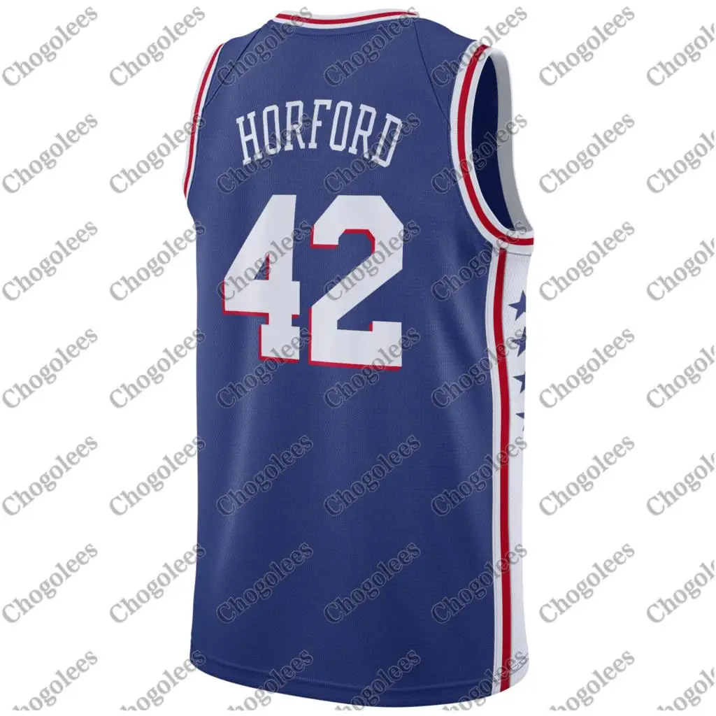 

Men Basketball Jersey Al Horford Philadelphia 201920 Swingman Jersey Royal Icon Edition