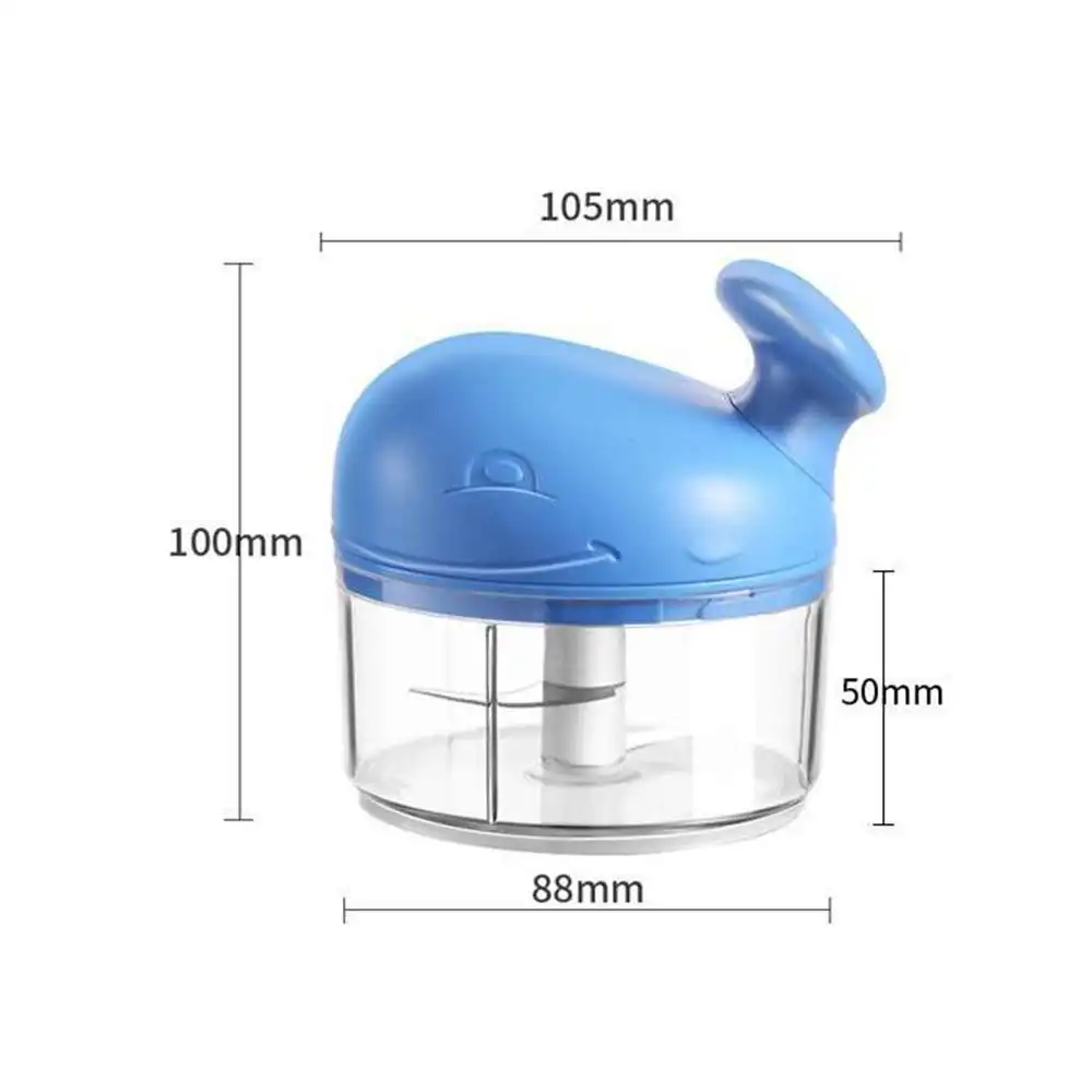 

1/2PCS Garlic Grater Hand Manual Rope Processor Slicer Kitchen Household Shredder Salad Maker Vegetable Tools