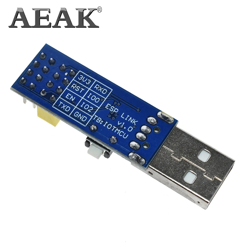 AEAK ESP8266 ESP 01 01S wifi модуль загрузчика LINK v1.0|Интегральные схемы| |