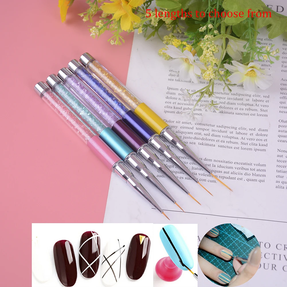 

Nail Art Line Brush Ultra-Thin Line Drawing Acrylic Manicure Nails Design Tool