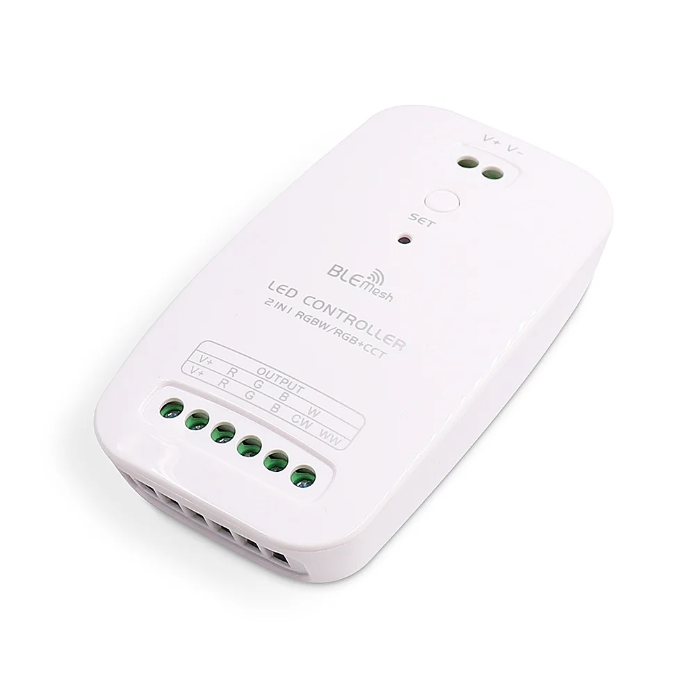 

Цветной диммер CCT RGB с управлением светодисветодиодный, регулятор яркости с синими зубьями и Wi-Fi, управление музыкой и голосовым синхронизац...