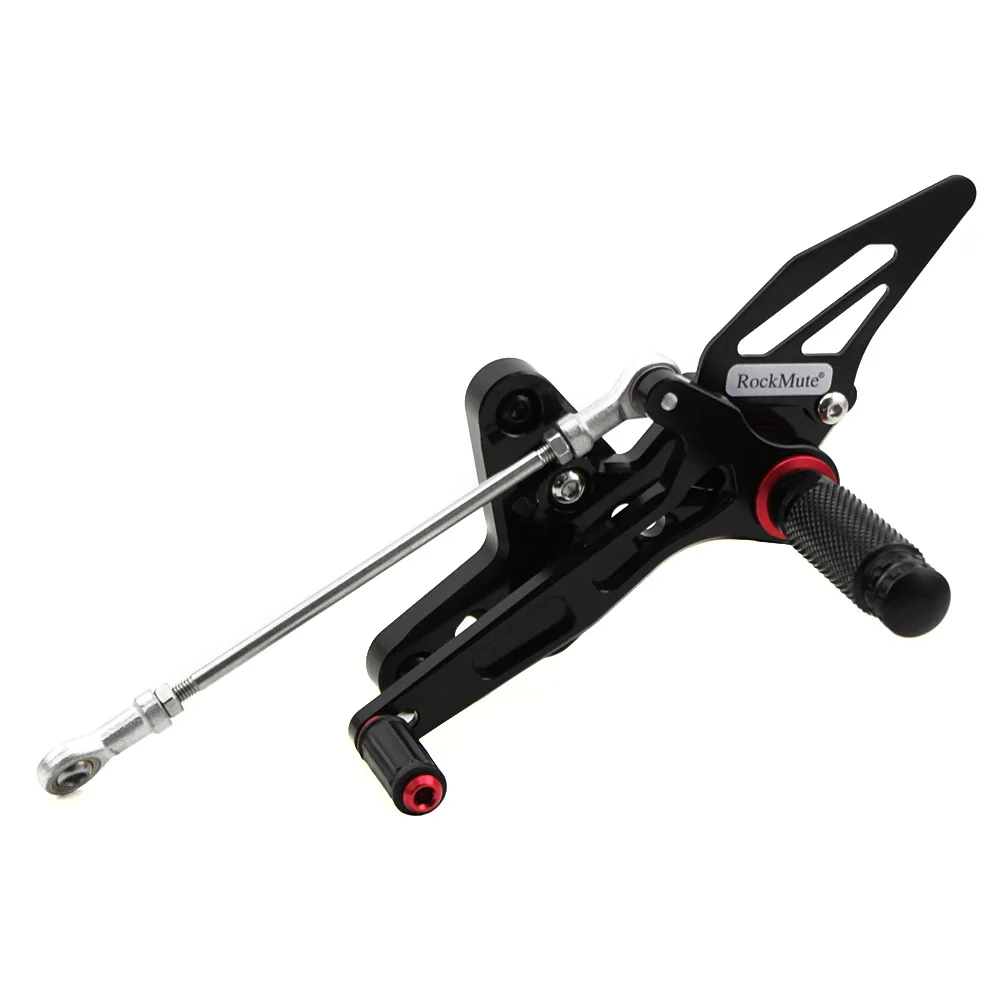 CNC алюминиевый мотоцикл регулируемый задний набор ножная педаль Подножка для