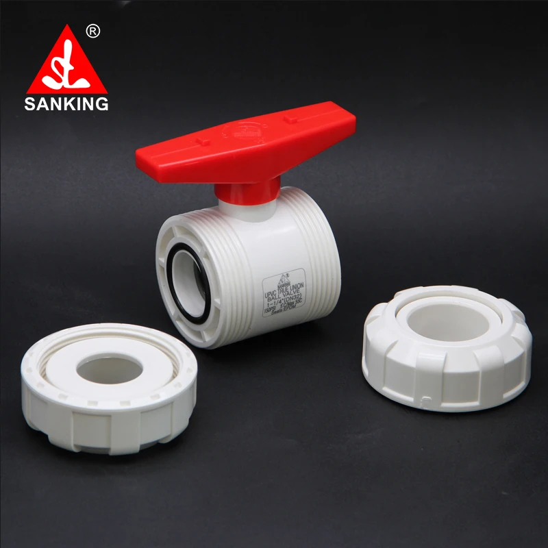 Sanking 32 мм ПВХ шариковый соединитель аквариумный резервуар трубка адаптер садовые