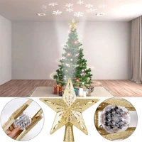 new year star christmas tree top light built in rotating magic ball decoration led tree projector suitable for christmas treen