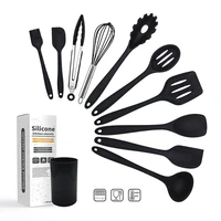 kitchenware sets food grade silicone non stick cooking utensils spatula soup spoon set kitchen gadgets and accessories