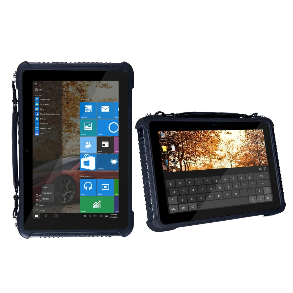 

10-дюймовый промышленный планшетный компьютер IP65 Windows 10 OS NFC 4G сканер портативный терминал PDA