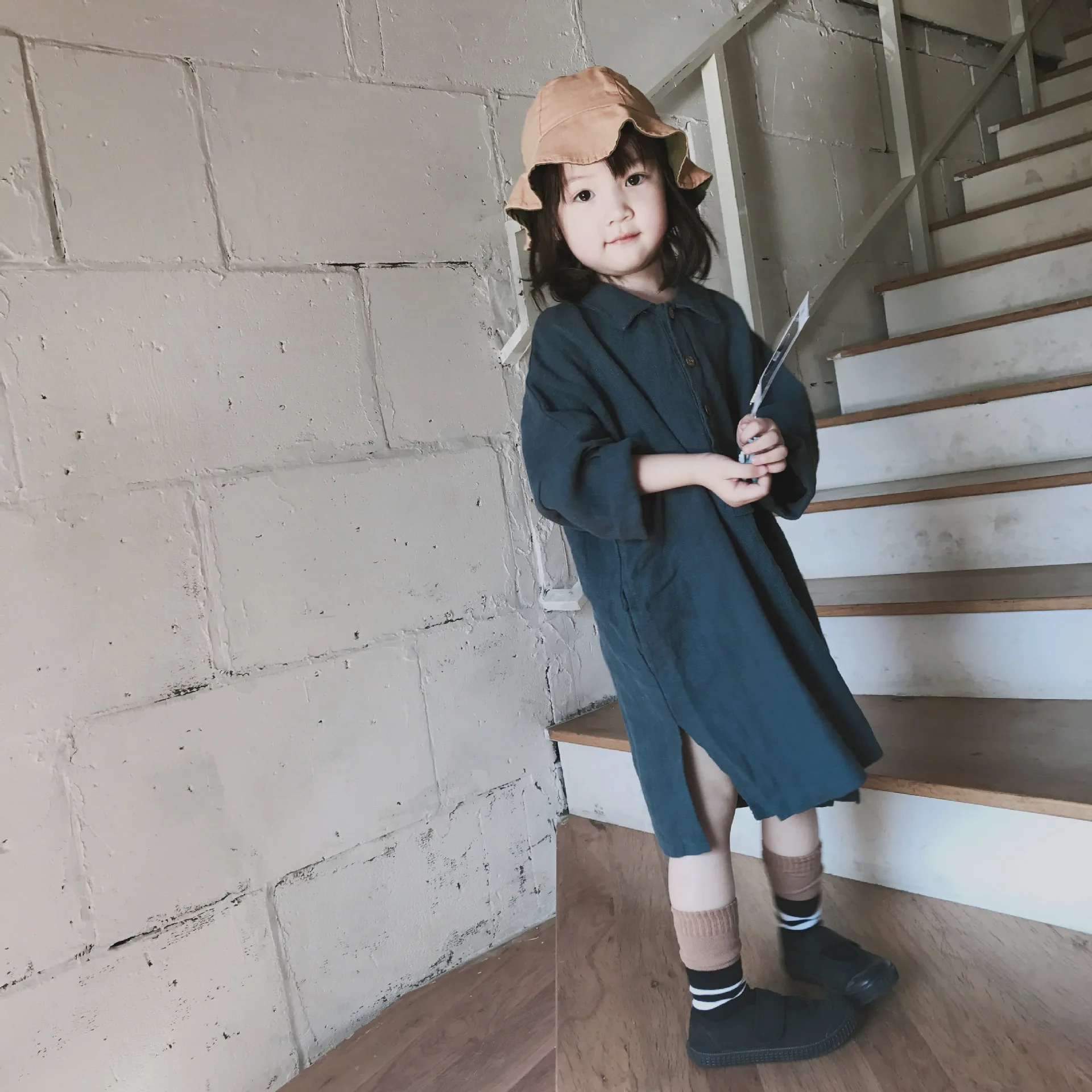 

Girls Shirts Dress Long Sleece Loose dress for Girls 2020 Autumn Spring Chilren Clothes Cotton Soft Kids Dress for Girls